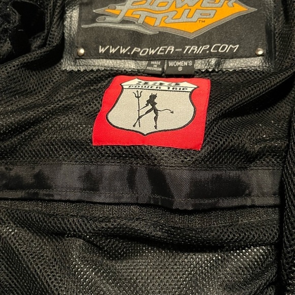 Power Trip 333 Motorcycle Riding Jacket Sz Small - Picture 9 of 15